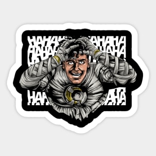 The Moon Joke Sticker